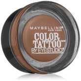 Maybelline 24 Hour Eyeshadow Tough as Taupe compact close-up shows saturated pigment