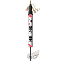 Maybelline Build-A-Brow pen with precision strokes for natural brows.