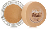 Maybelline Dream Matte Mousse bottle front showing lasting matte look