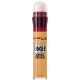 Maybelline Instant Age Rewind Eraser bottle shows smooth under-eye coverage and dark circle concealment.