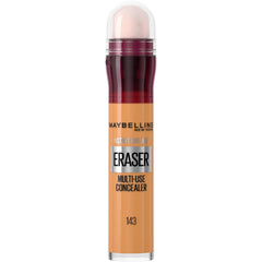 Maybelline Instant Age Rewind concealer tube enables quick, on-the-go coverage.