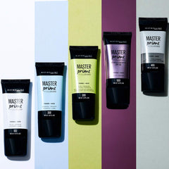 Maybelline Master Prime skin prep application demonstrates ready-for-foundation prep
