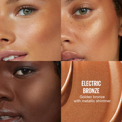 Maybelline Sunkisser on cheeks delivering a soft, sun-kissed finish.