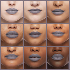 Maybelline SuperStay Matte Ink 90 Huntress application close-up with precise arrow applicator