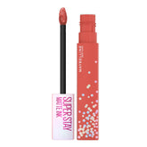 Maybelline Super Stay Matte Ink Birthday Edition Show Runner application for precise one-swipe color.