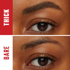 Maybelline Tattoo Studio Brow Styling Gel being applied for quick brow definition.