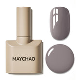 MAYCHAO taupe gel polish bottle delivering salon-grade shine.