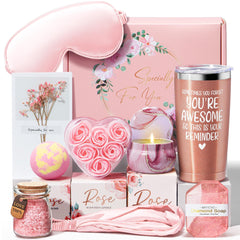 MAYICIVO relaxing spa gifts basket for a calming self-care moment