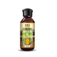 MB Herbals Bakuchi Oil compact bottle for easy storage and use