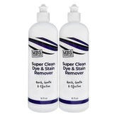 MBS Supplies Super Clean bottle label highlights gentle, pH-balanced stain removal.