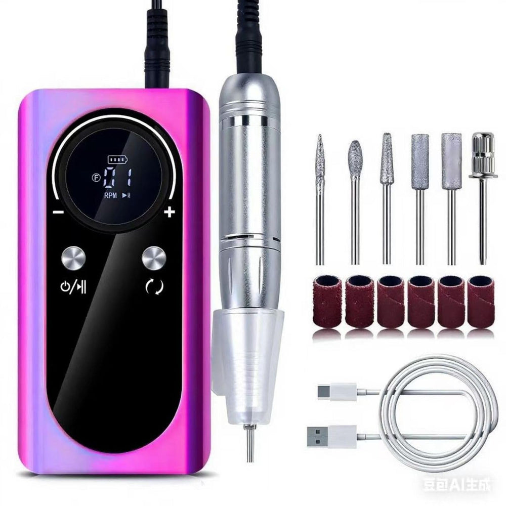 mcdhhemo entry-level nail drill front view for convenient home manicures and gel removal