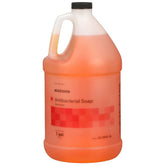 McKesson antibacterial hand soap bottle with rich lather for cleansing.