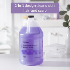 McKesson tearless lavender foam during washing