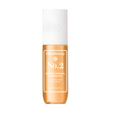 MCoBeauty Fragrance Mist No.2 bottle with pistachio-sandalwood notes for daily refreshment