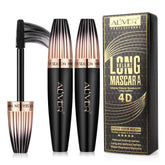 Mcukv 4D Silk Fiber Lash Mascara wand application for instant lift