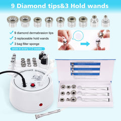 mcwdoit dermabrasion wand close-up for precise exfoliation