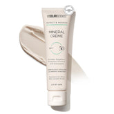 MDSolarSciences Mineral Creme Sunscreen SPF 50 bottle front offering sheer matte protection for all skin types