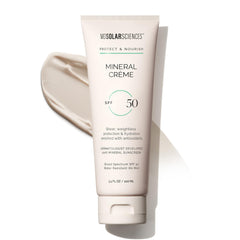 MDSolarSciences Mineral Creme Sunscreen SPF 50 bottle shown for daily protection
