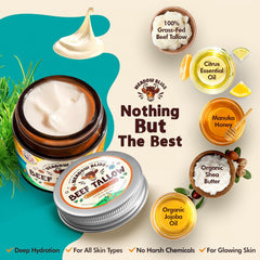 Applying Meadow Bliss on hands for smooth, hydrated skin