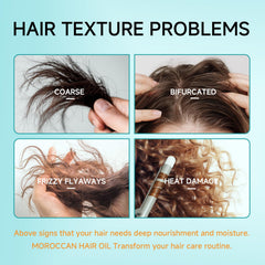 Meborll fast-absorbing formula suggests non-greasy feel on strands