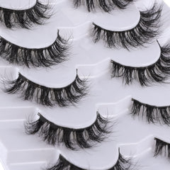 Mebver 8D fluffy wispy lashes with lightweight feel