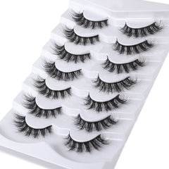 Mebver faux mink lashes with soft band for comfortable wear
