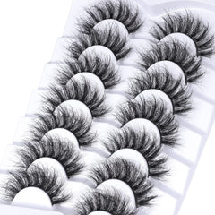 Mebver handmade lashes, lightweight feel and natural appearance.