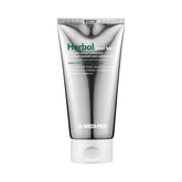 MEDI-PEEL Herbal Peel Tox bottle close-up showing soothing exfoliation for all skin types.