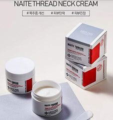 MEDI-PEEL Naite Thread Neck Cream packaging shot signals a premium skincare ritual