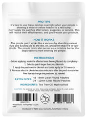 Medical Miracles tea tree oil infused acne dots for targeted blemish care