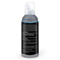 MediCleanse fine-mist nozzle reaching hard-to-access areas for easy cleansing.