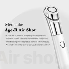 Medicube Age-R ATS Air Shot held for at home use and pore refinement