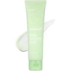 Medicube Exosome Cica Tea Tree Cream packaging showing calming sensitive-skin care.