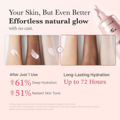 Medicube hyaluronic acid and ceramide visual highlighting moisture barrier support