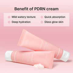 Medicube PDRN Rose DNA emblem closeup hints at restorative skincare benefits.