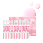 Medicube Salmon DNA PDRN Pink One Day Serum bottle for glass glow finish.