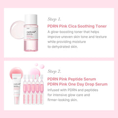 Medicube Salmon DNA PDRN Trial Kit capsule cream for gentle firming and smoothing