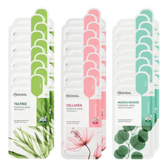 Mediheal Collagen Essential mask pack hero boosts skin firmness and elasticity.