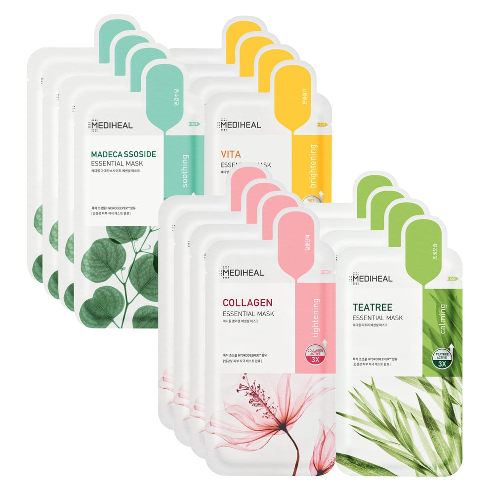Mediheal Essential HERO Collagen mask hydrates and helps tighten the skin.
