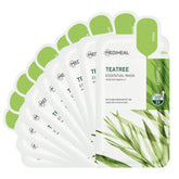 Mediheal Tea Tree Mask packshot showing a soothing, calm skin focus.