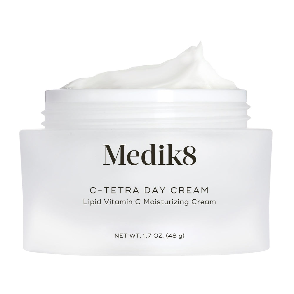 Medik8 C-Tetra Day Cream tube-dispense for lightweight daily hydration.