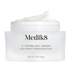 Medik8 C-Tetra Day Cream tube-dispense for lightweight daily hydration.