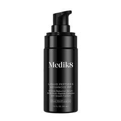 Medik8 Liquid Peptides Advanced MP bottle with dropper for precise application and hydration