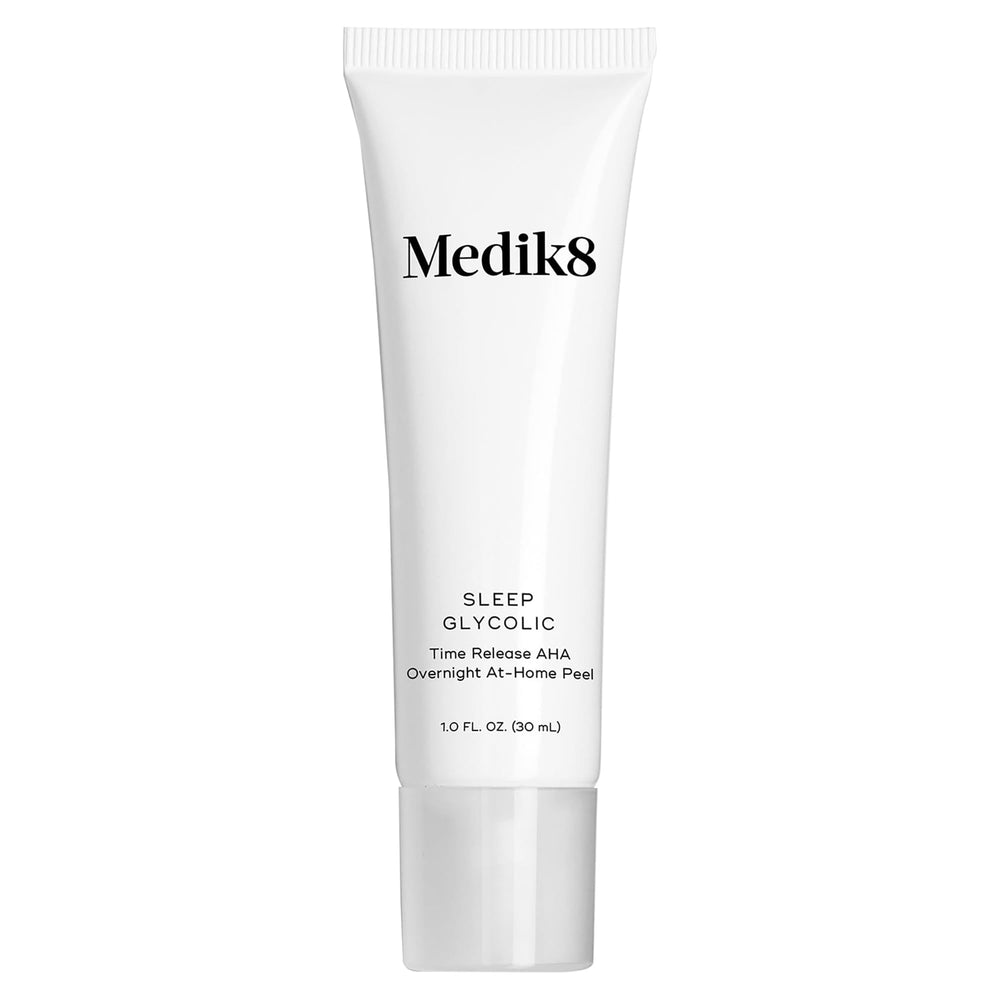 Medik8 Sleep Glycolic bottle for gentle overnight exfoliation and renewal