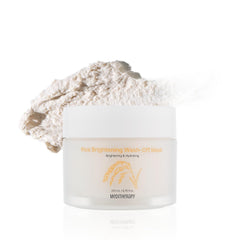 MEDITHERAPY Rice Wash-Off Mask front packaging highlighting hydration for dry to normal skin
