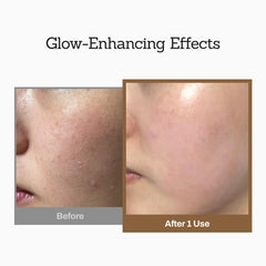 MEDITHERAPY Rice Wash-Off Mask rinse close-up reveals clean removal and refreshed skin