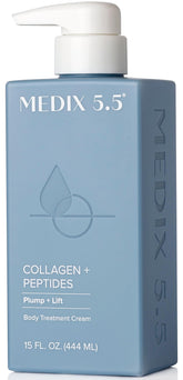 Medix 5.5 Collagen Cream for the face, plumps and hydrates.