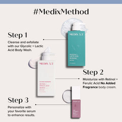 Medix 5.5 exfoliating glycolic acid face wash leaves skin refreshed