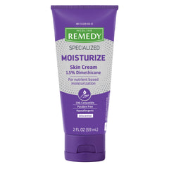 Medline Remedy Skin Cream bottle with unscented formula for sensitive skin and daily use.