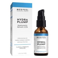 MedPeel Hydra-Plump serum bottle for deep hydration